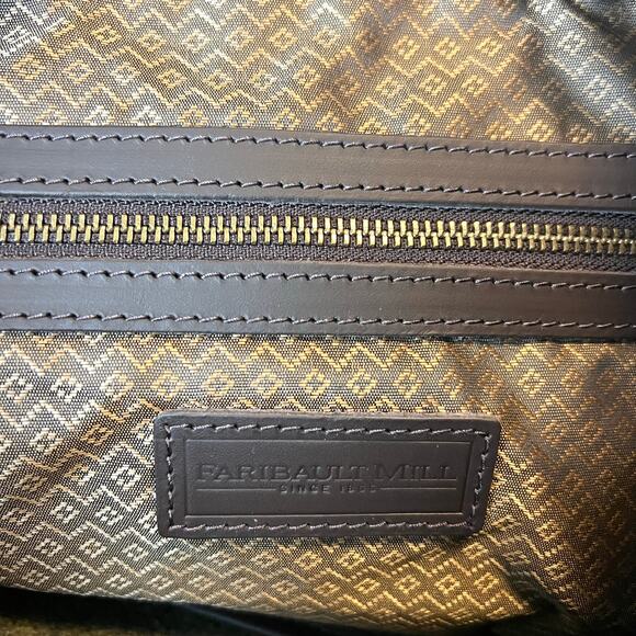 New Faribault Woolen Mill Company Green Wool Pack Backpack Bag - Picture 9 of 9